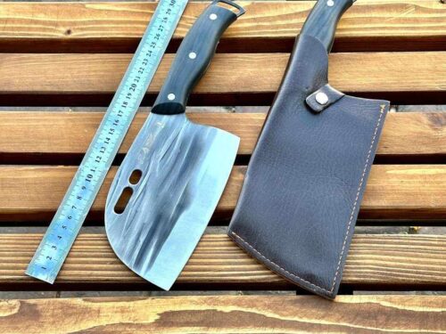 ساطور صربستای حیدری تیغه سنگ‌شور